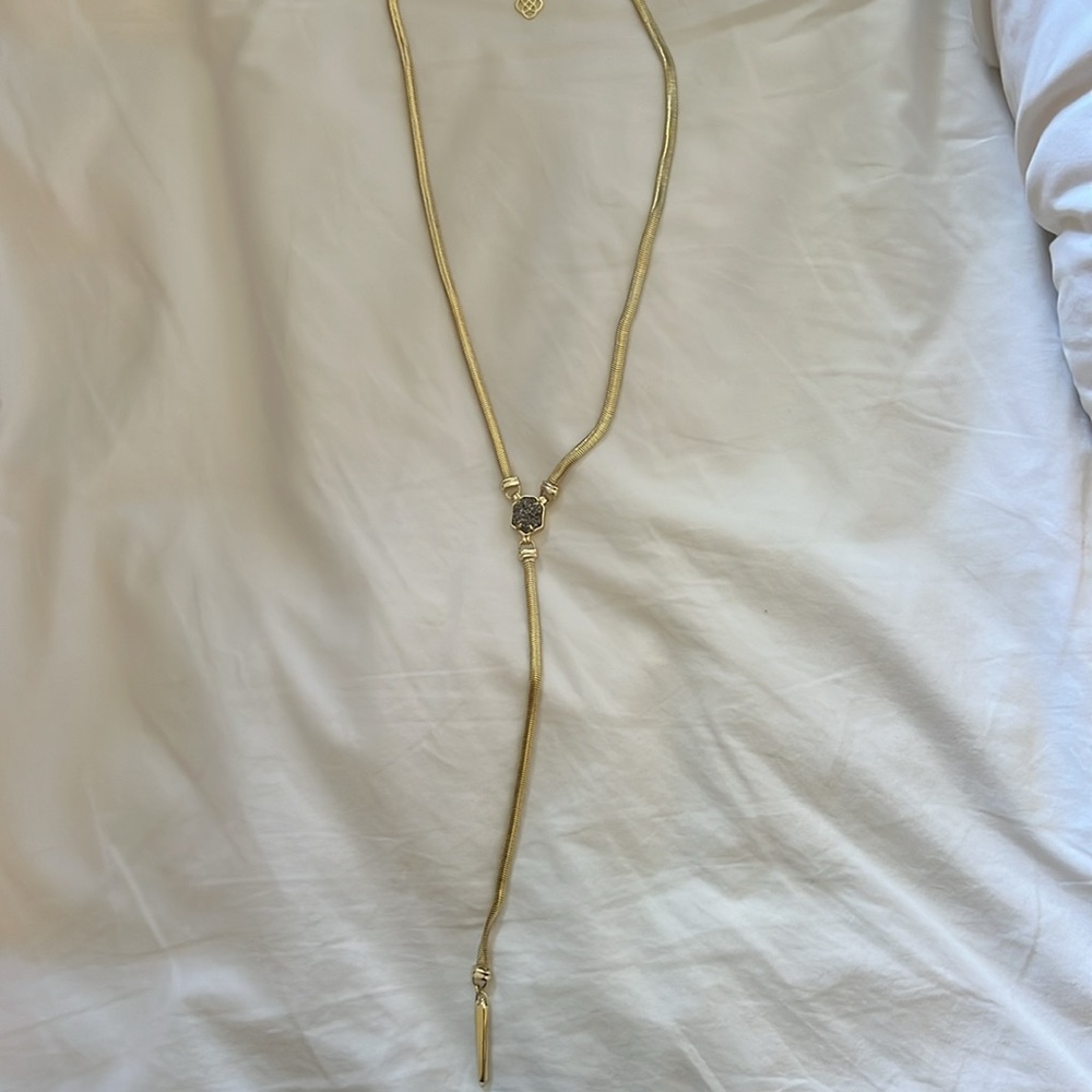 Kendra Scott Starla Lariat Necklace